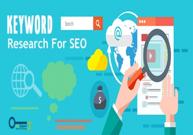 Provide keyword research or domain research for website seo