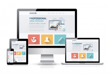 Custom Web Design-Word Press 7 pages