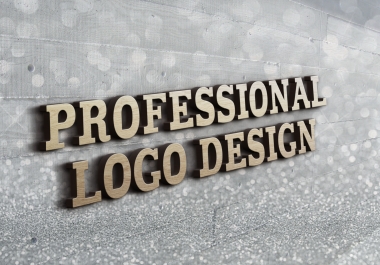 Awesome 3D logo design mockup for your business