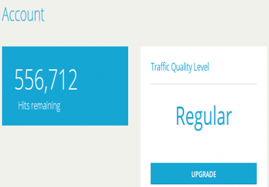 Traffic accounts available now