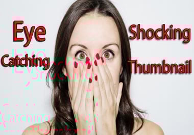 Eye Catching Youtube Shocking HD Thumbnail Waiting For You