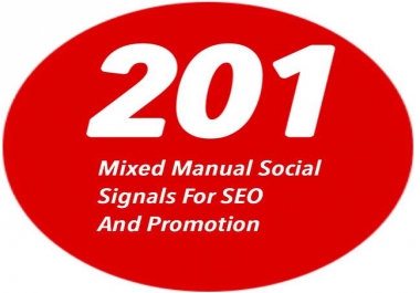 201 Social Bookmarks/Shares + 5. edu Backlinks - RankRocket