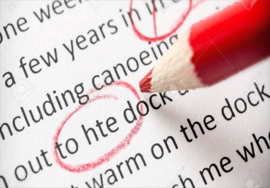 Provide Proofreading And Editing Services
