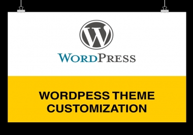 WordPress theme customization - Expert