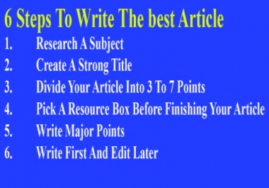 500 words 100 unique SEO friendly and readable article.
