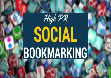 Provide you manually 25 Top PR10-5 Social Bookmarks