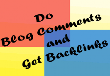 Create 40 Dofollow High Metrics Blog Comments
