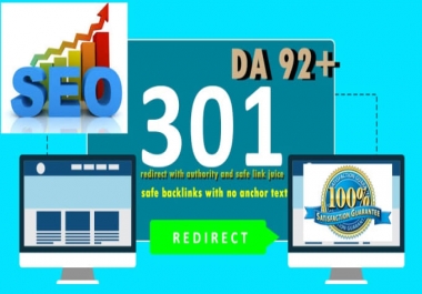 High authority 301 redirect backlink from above DA90 Forbes,  BBC HuffingtonPost etc