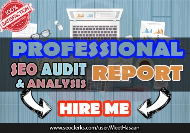 Will Do Professional Seo Audit And Detailed Analysis Report