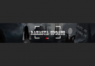 Banner and Logo making for you tube channel