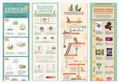 Design a unique and stunning Infographic