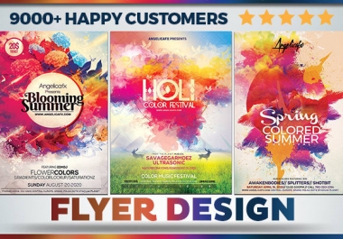 design flyer,  creative flyer design services