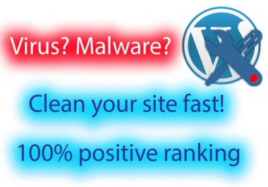 fix any virus or malware on wordpress