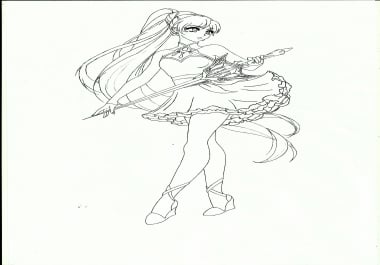 I'll draw any Anime character for you and sign it in your name