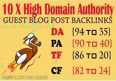 Write & Publish 10X High Authority Guest Post DA 95-35 Health,  Business,  Technology,  Fashion Blog