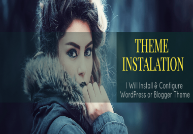 Install and Configure WordPress or Blogger Theme