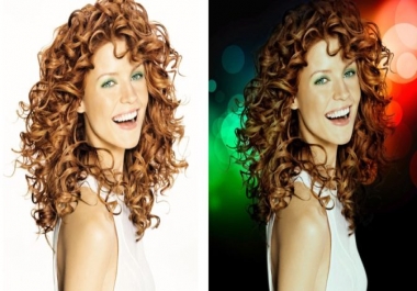 I will professionally photoshop remove background,  crop,  resize