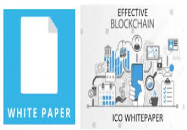 Blockchain cryptocurrency whitepaper writing services