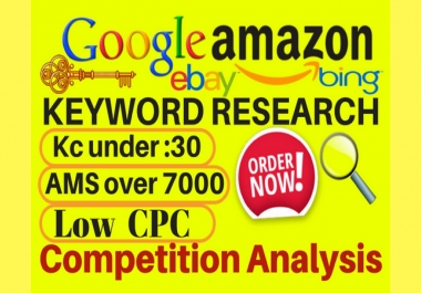do amazon google keyword research
