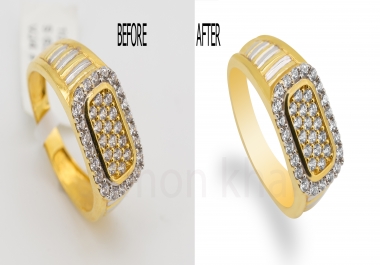 Do High End Jewelry Retouching With High Quality within 24 hours