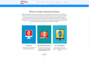 Design You A Computer Repair Theme Website