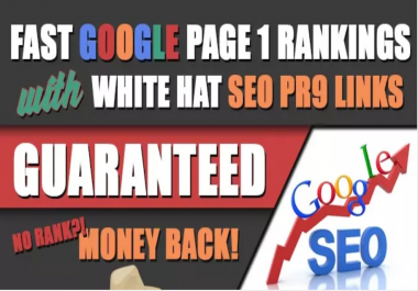 I will boost your google rankings with SEO backlinks
