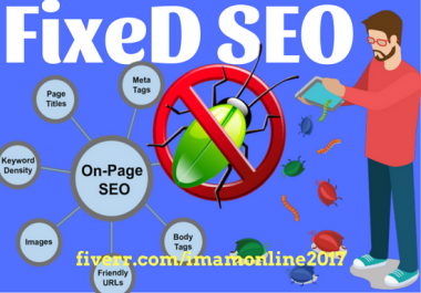 Check SEO and fix error in WordPress and any website.