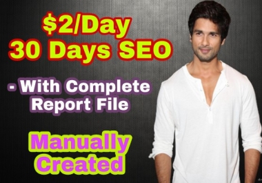Manually Do Monthly SEO Services And Everyday Backlinks