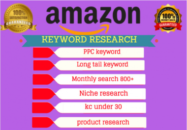 Do Amazon Keyword Research