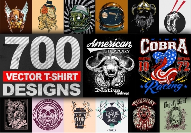 700 Vector Tshirt Design Ready To Use