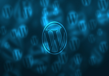 Install the latest Wordpress script with a template suitable for your site as fast
