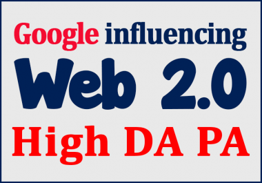 Create Over 20+ Web 2.0 Profile Backlinks On High Page Rank Sites
