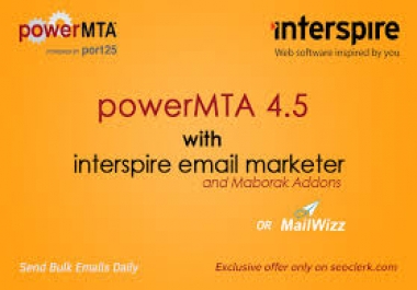 Cheap Bulk Email Services PowerMTA & InterSpire