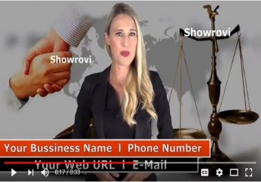 Provide Awesome Custody Attorney Spokesperson Promo Video