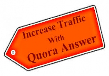 I will promote your website for 20 Quora Answers