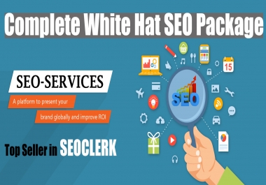 Boost Website with White Hat,  Organic SEO and Guaranted Rangking