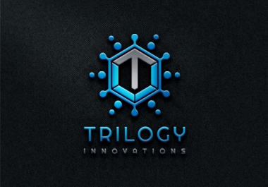 Minimal Modern Technology logo design