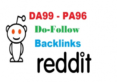 Super Powerful Dofollow Backlink On Reddit - Google indexed & Ping