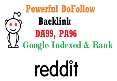 Rank On Google With Extremely Powerful DA99 PA96 Dofollow Backlink For Your Website - Index And Ping