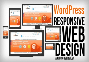 Create Personal Or Business Wordpress Website Design