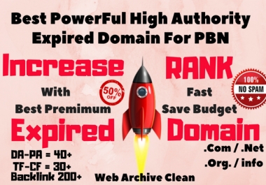 Research Best Powerful Expired Domain For Pbn