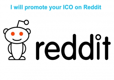 Promote your cryptocurrency project on reddit forums
