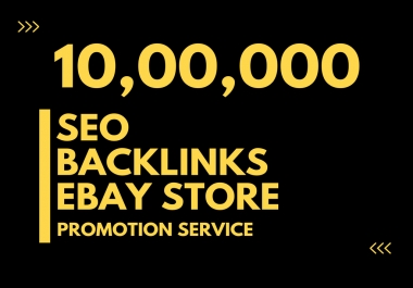 Ebay Marketing With 1 Million Seo Backlinks