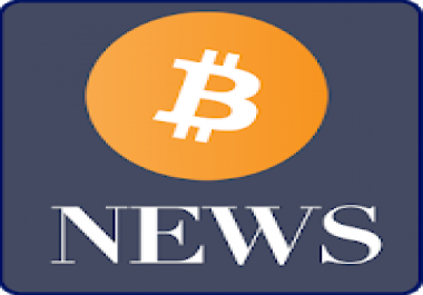 SEO optimized autopilot Bitcoin news website with 6 mo hosting