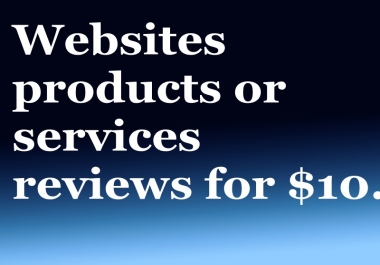 Review blog posts to promote your site on my blog.
