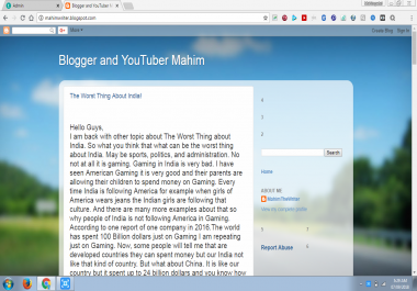 Write the best blog for your website.