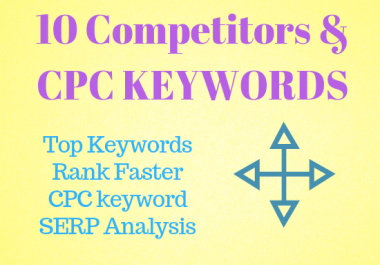 10 Competitor Analysis with CPC Keywords Special