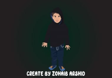 Draw Your Vector Cartoon Portrait