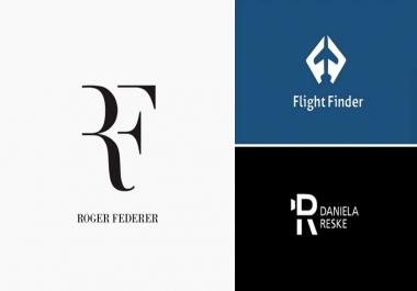 3 logo design Flat Minimalist style in 24 hour