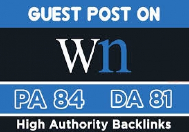 wn. com Publish Your Guest Post on World News - DA82 PA86 TF55